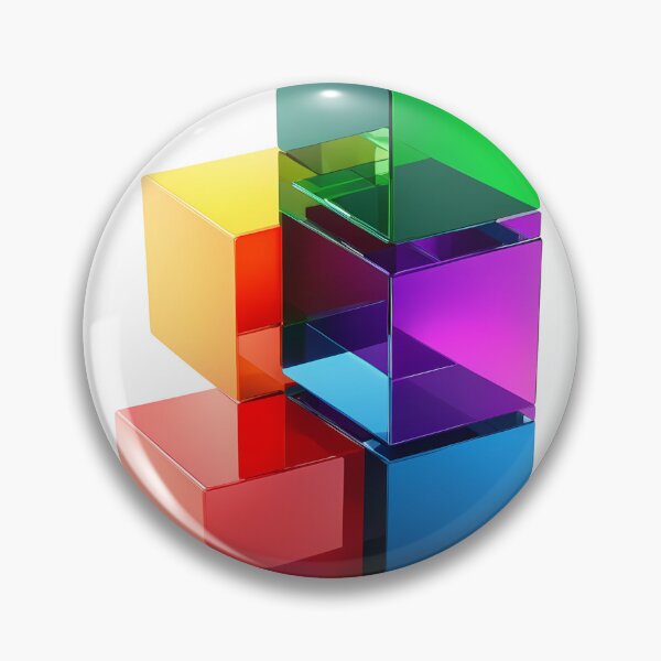Item preview, Digital Cubism 2.0: Exploring the Cutting Edge of the Color Cube designed and sold by Artedig.