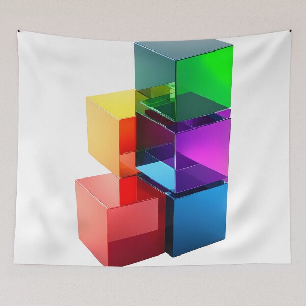 Item preview, Digital Cubism 2.0: Exploring the Cutting Edge of the Color Cube designed and sold by Artedig.