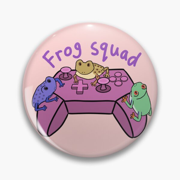 Item preview, Frog Squad designed and sold by CraftsbyAmy.