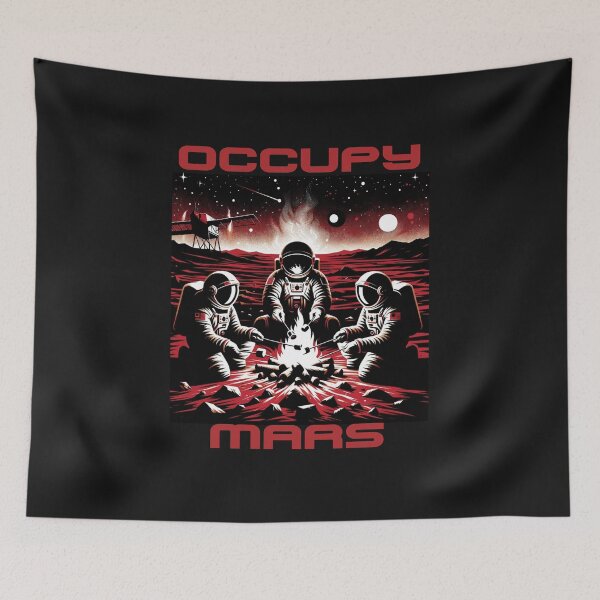 Item preview, spacex occupy mars designed and sold by TEEJAMBOREE.