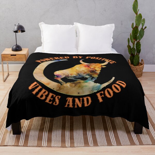 Item preview, Powered By Positive Vibes And Food. taurus traits designed and sold by ZodiacWonders.
