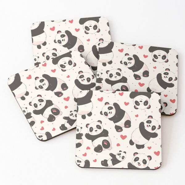 Item preview, Cute Pandas Pattern designed and sold by sheprint.