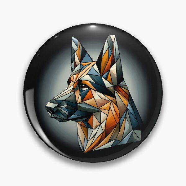 Item preview, Shepherd's Cubist Elegance designed and sold by PawspectCreate.
