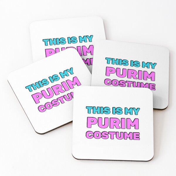 Item preview, THIS IS MY PURIM COSTUME funny Jewish holiday Hebrew humor designed and sold by Inspirationmotivation.