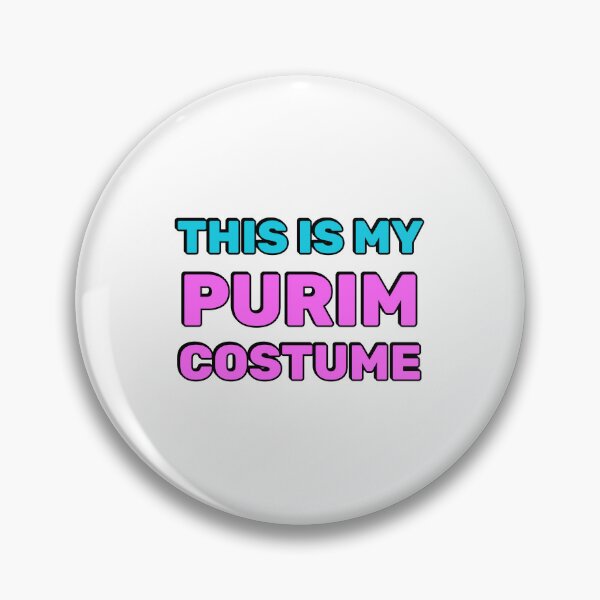 Item preview, THIS IS MY PURIM COSTUME funny Jewish holiday Hebrew humor designed and sold by Inspirationmotivation.