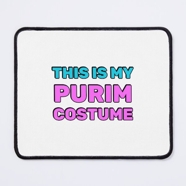 Item preview, THIS IS MY PURIM COSTUME funny Jewish holiday Hebrew humor designed and sold by Inspirationmotivation.
