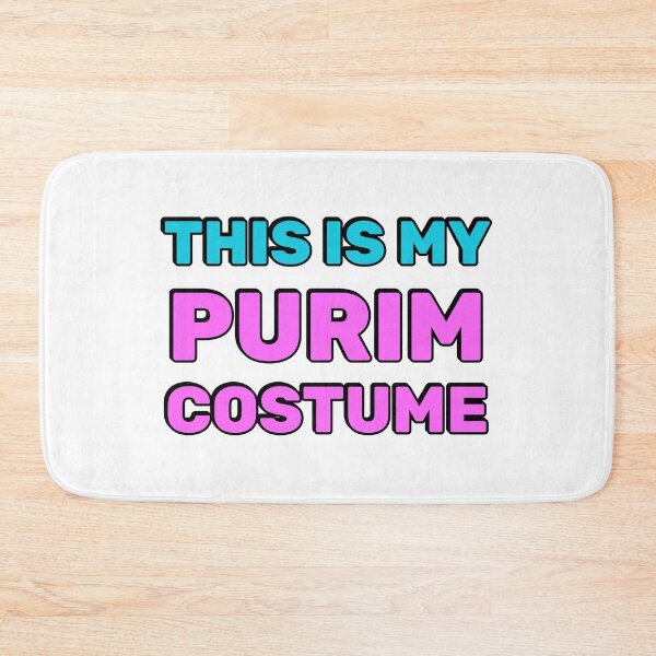 Item preview, THIS IS MY PURIM COSTUME funny Jewish holiday Hebrew humor designed and sold by Inspirationmotivation.