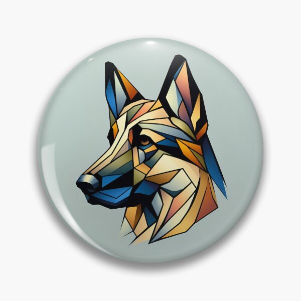 Item preview, Shepherd's Cubist Reverie designed and sold by PawspectCreate.