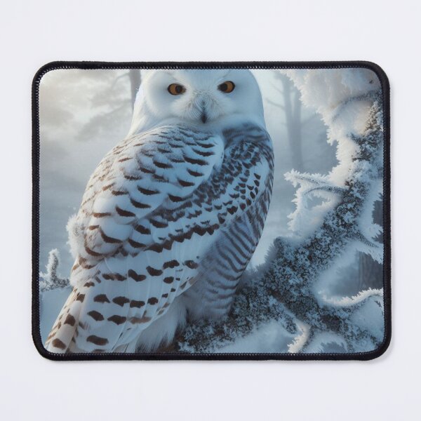 Item preview, Silent Soar - Majestic Owls Gliding Through the Night Sky designed and sold by ProgressMagnet.