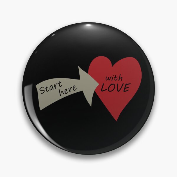 Item preview, Inspirational Heart and Arrow Design:  Start at the Heart. designed and sold by jwturcott.
