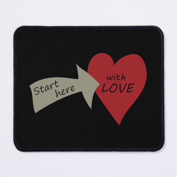 Item preview, Inspirational Heart and Arrow Design: Start at the Heart. designed and sold by jwturcott.