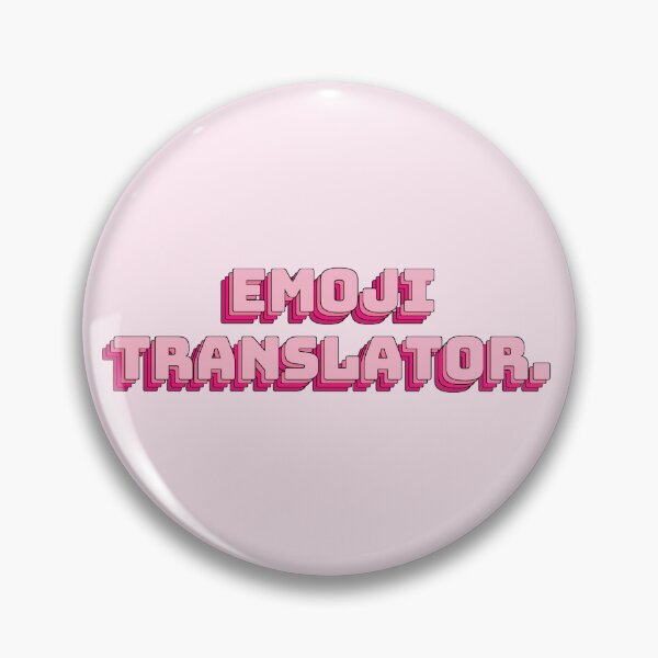 Item preview, Emoji Translator. designed and sold by QuoteQuest.
