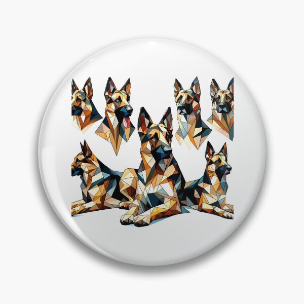 Artikelvorschau, Vivid Shepherd Mosaic entworfen und verkauft von PawspectCreate.
