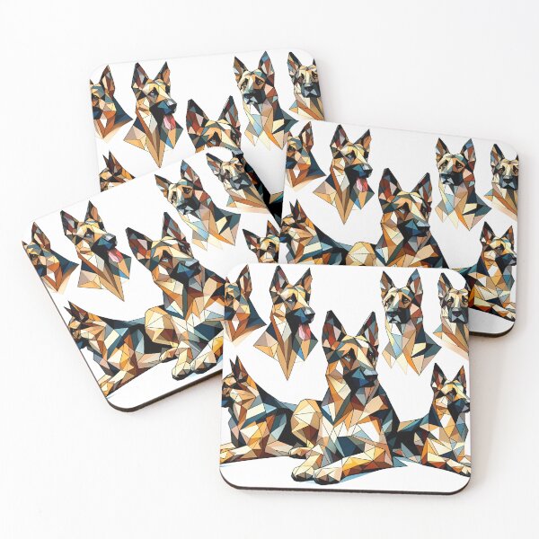 Item preview, Vivid Shepherd Mosaic designed and sold by PawspectCreate.
