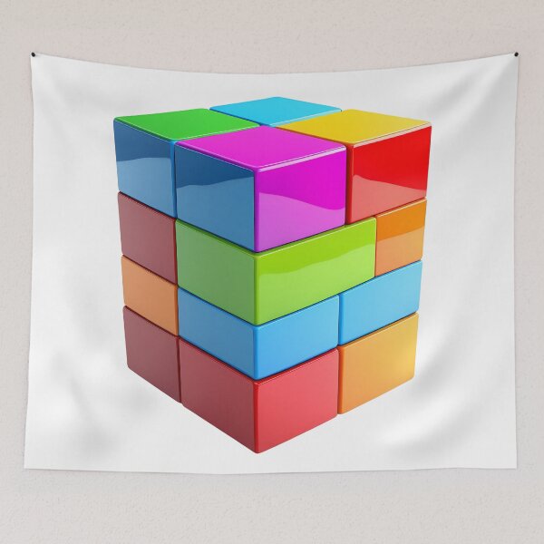 Item preview, From Virtual to Real: Digital Art Prints in the Color Cube designed and sold by Artedig.