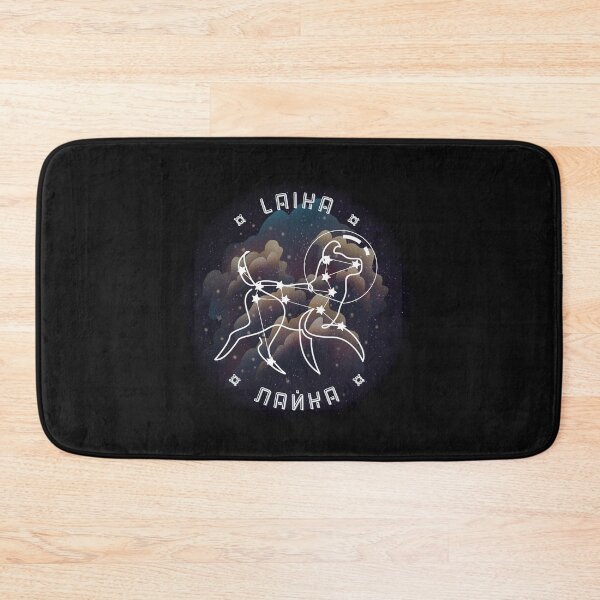 Item preview, Laika Space Dog (version with text) designed and sold by Wyyrmwood.