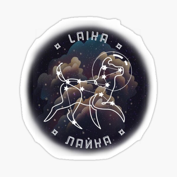 Artikel-Vorschau von Laika Space Dog (Version mit Text), designt und verkauft von Wyyrmwood and Bad Omens .