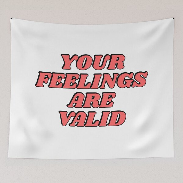 Item preview, Your feelings are valid designed and sold by Inspirationmotivation.
