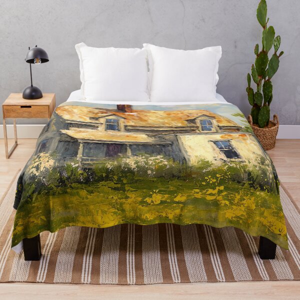 Item preview, Vintage Inspired Spring Cottage Painting Poster, Wall Art for Summer Home Decor designed and sold by Peek-Designs.