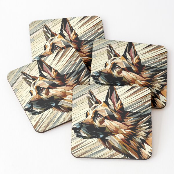 Item preview, Shepherd's Cubist Euphoria designed and sold by PawspectCreate.