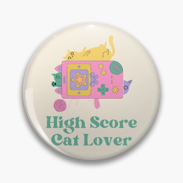 Item preview, High Score Cat Lover designed and sold by SpiralBalloon.