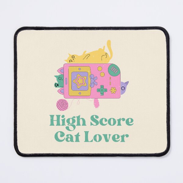 Item preview, High Score Cat Lover designed and sold by SpiralBalloon.