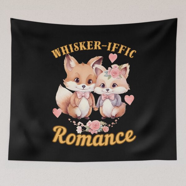 Item preview, Whisker-iffic Romance. fox lover designed and sold by FoxVibes.