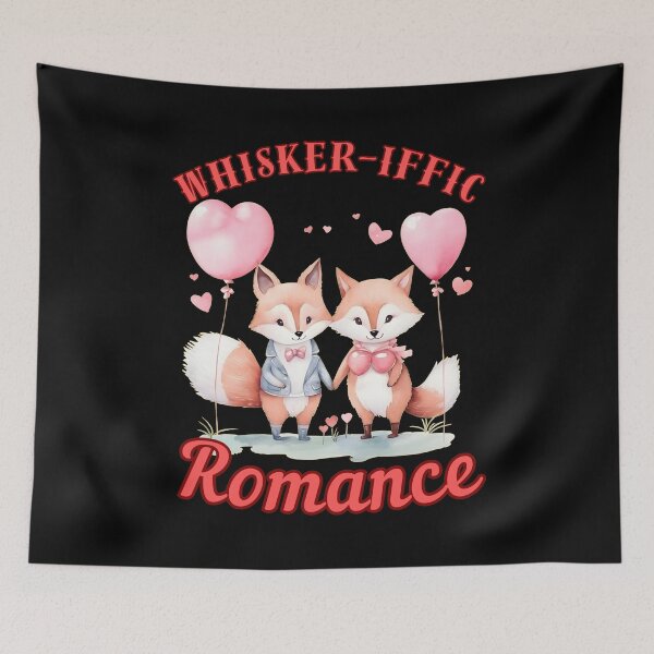 Item preview, Whisker-iffic Romance. retro fox designed and sold by FoxVibes.
