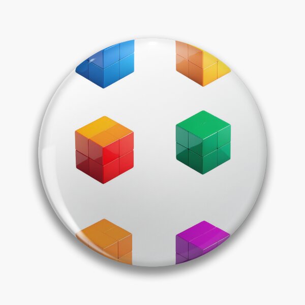 Item preview, The Color Cube in Fashion: Merging Styles with Digital Art designed and sold by Artedig.