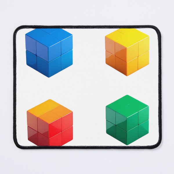 Item preview, The Color Cube in Fashion: Merging Styles with Digital Art designed and sold by Artedig.