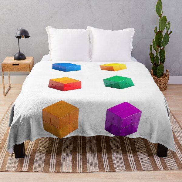 Item preview, The Color Cube in Fashion: Merging Styles with Digital Art designed and sold by Artedig.