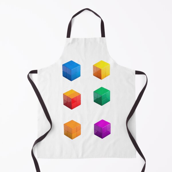 Item preview, The Color Cube in Fashion: Merging Styles with Digital Art designed and sold by Artedig.
