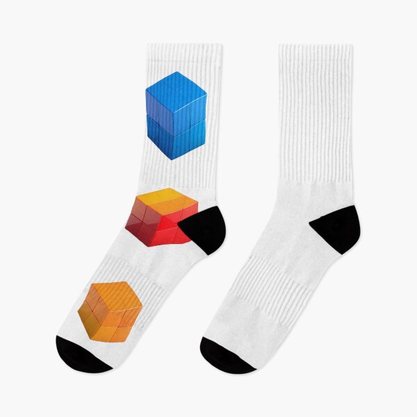 Item preview, The Color Cube in Fashion: Merging Styles with Digital Art designed and sold by Artedig.