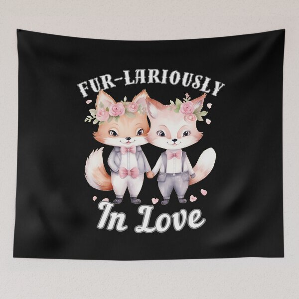 Item preview, Fur-lariously in Love designed and sold by FoxVibes.