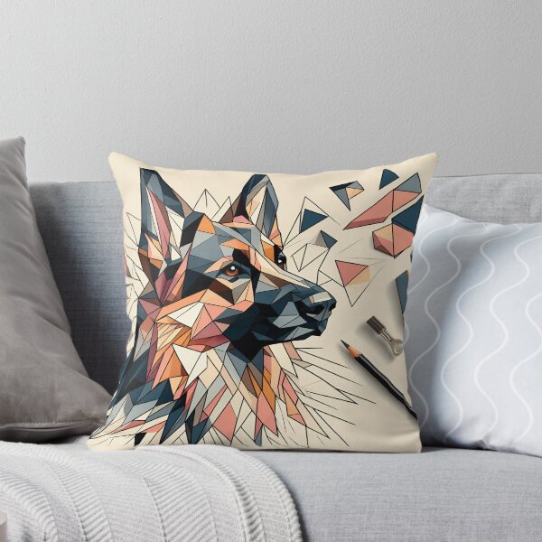 Item preview, Shepherd's Cubist Whispers designed and sold by PawspectCreate.