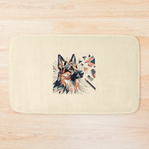 Item preview, Shepherd's Cubist Whispers designed and sold by PawspectCreate.