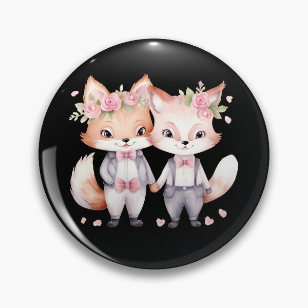 Item preview, Fox Couple designed and sold by FoxVibes.