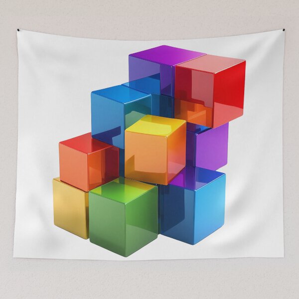 Item preview, Digital Art in Science: Exploring the Color Cube in Visual Data designed and sold by Artedig.