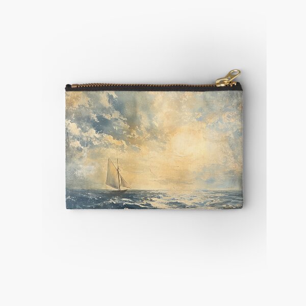 Item preview, Antique Vintage Seascape Poster, Moody Coastal Inspired Wall Art designed and sold by Peek-Designs.