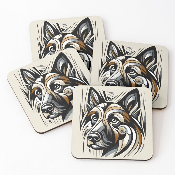 Item preview, Shepherd's Cubist Kaleidoscope designed and sold by PawspectCreate.