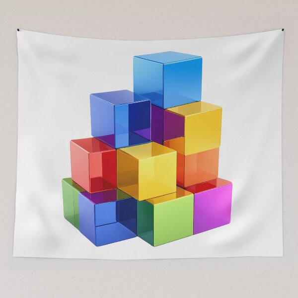 Item preview, The Color Cube in Marketing Psychology: Visual Impact on the Audience designed and sold by Artedig.