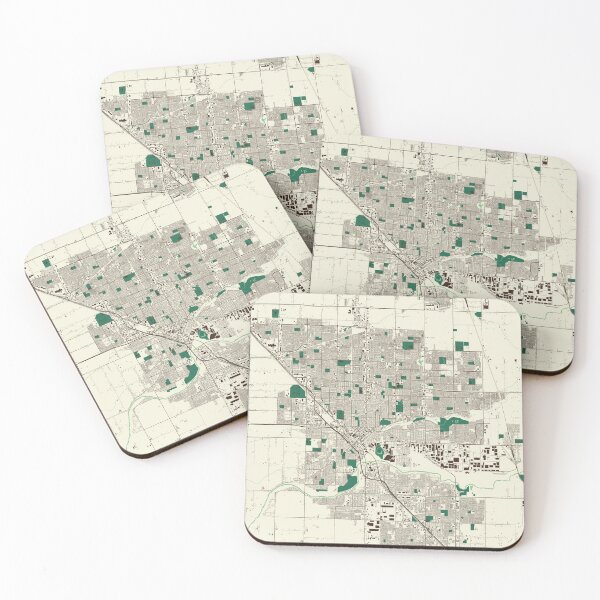 Item preview, Modesto Street Map designed and sold by mapsbymo.