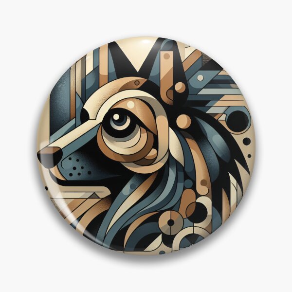 Artikelvorschau, Shepherd's Cubist Odyssey entworfen und verkauft von PawspectCreate.