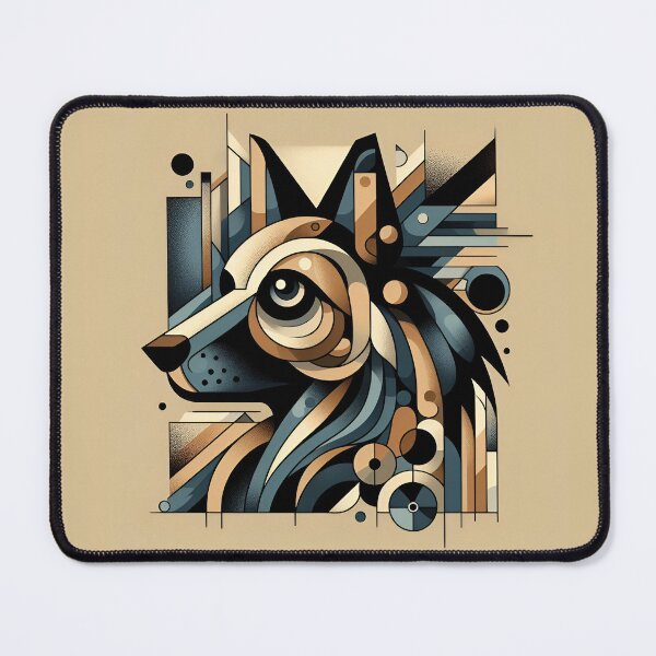 Item preview, Shepherd's Cubist Odyssey designed and sold by PawspectCreate.