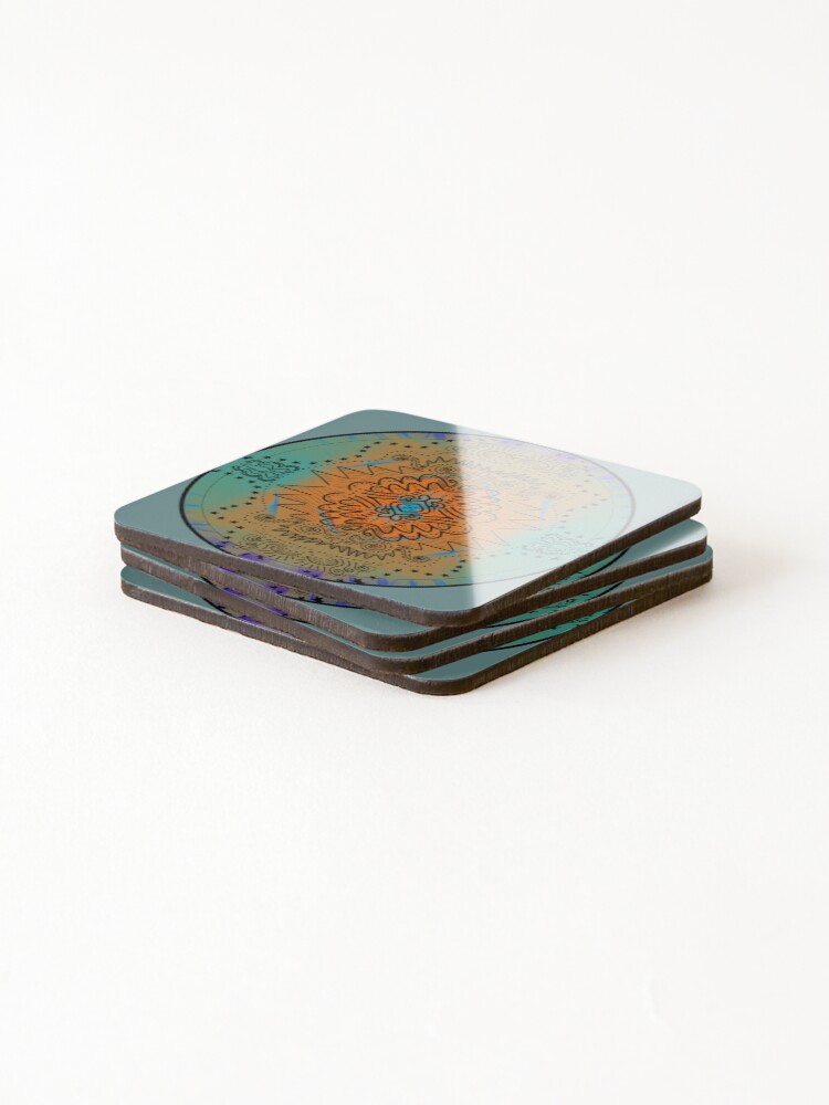Thumbnail 4 of 5, Coasters (Set of 4), Patterns designed and sold by BomShellsDesign.