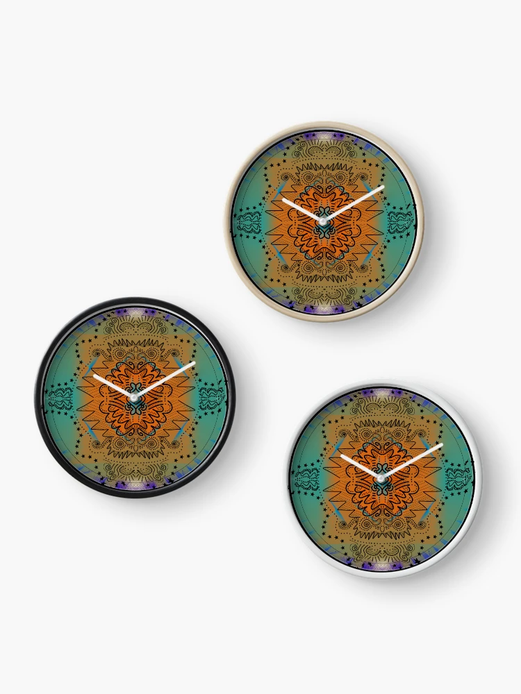 Thumbnail 3 of 4, Clock, Patterns designed and sold by Shells Designs.