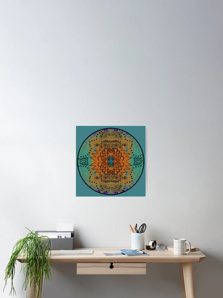 Imagen 2 de 3, Póster con la obra Patrones, diseñada y vendida por Shells Designs.