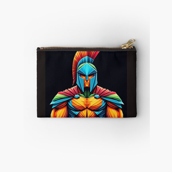 Item preview, Colorful Spartan Strong in Origami Vector Art Design  designed and sold by beben76.