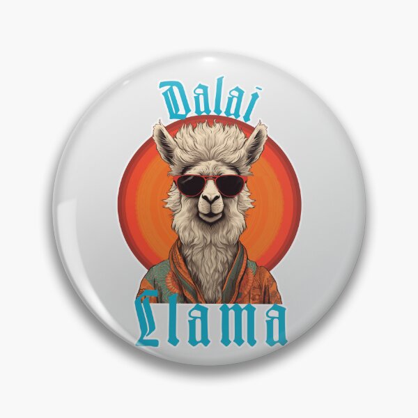 Artikelvorschau, Dalai Lama Lustiger Druck entworfen und verkauft von Thehatinthecat.