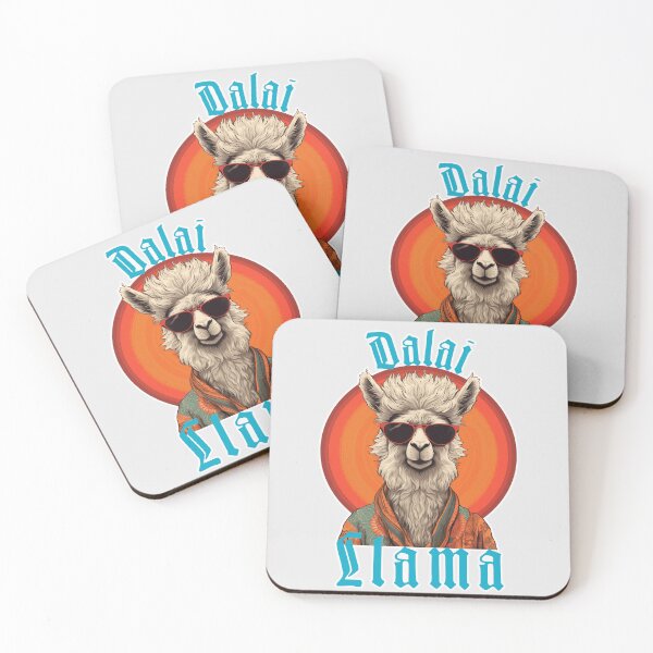 Item preview, Dalai LLama Funny Print designed and sold by Thehatinthecat.